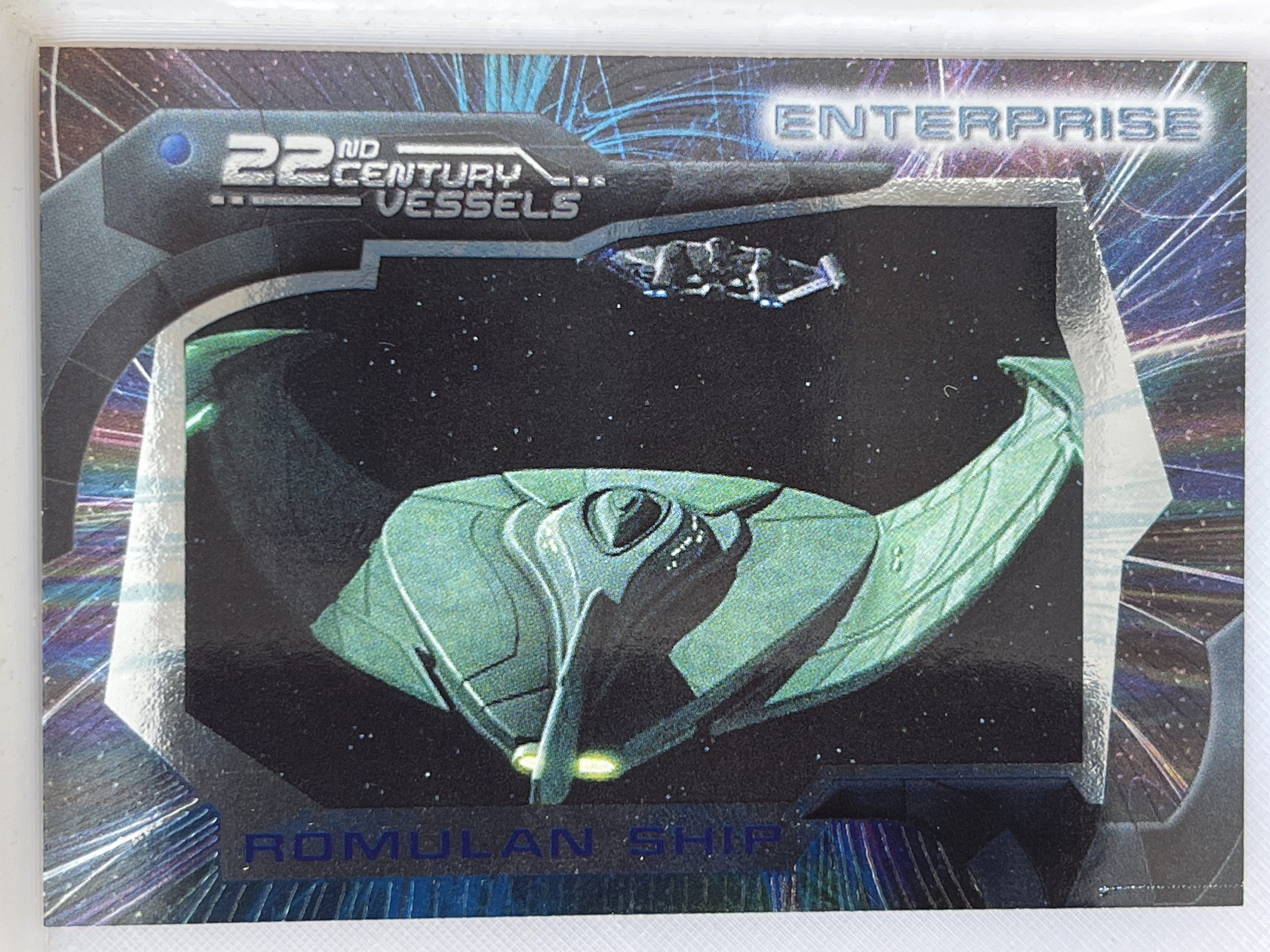 STAR TREK ENTERPRISE SEASON 2 22ND CENTURY VESSELS CARDS V3