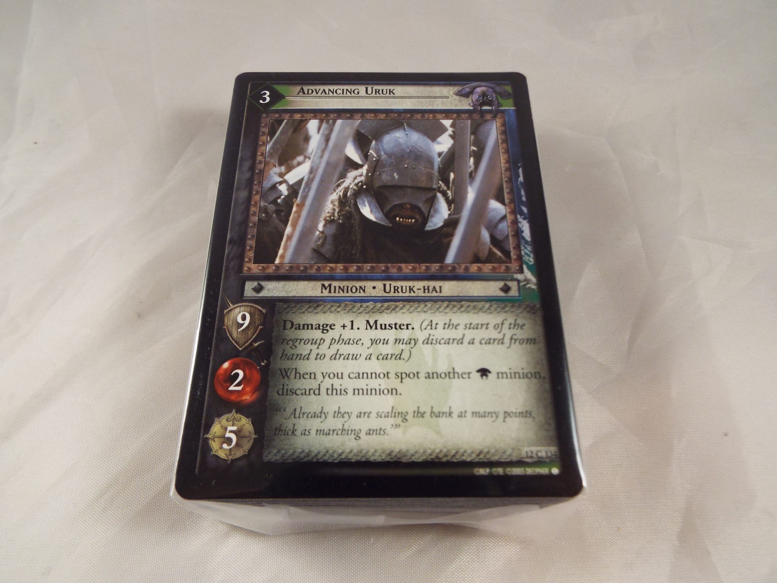 LORD OF THE RINGS TCG BLACK RIDER COMPLETE SET 60 COMMON CARDS