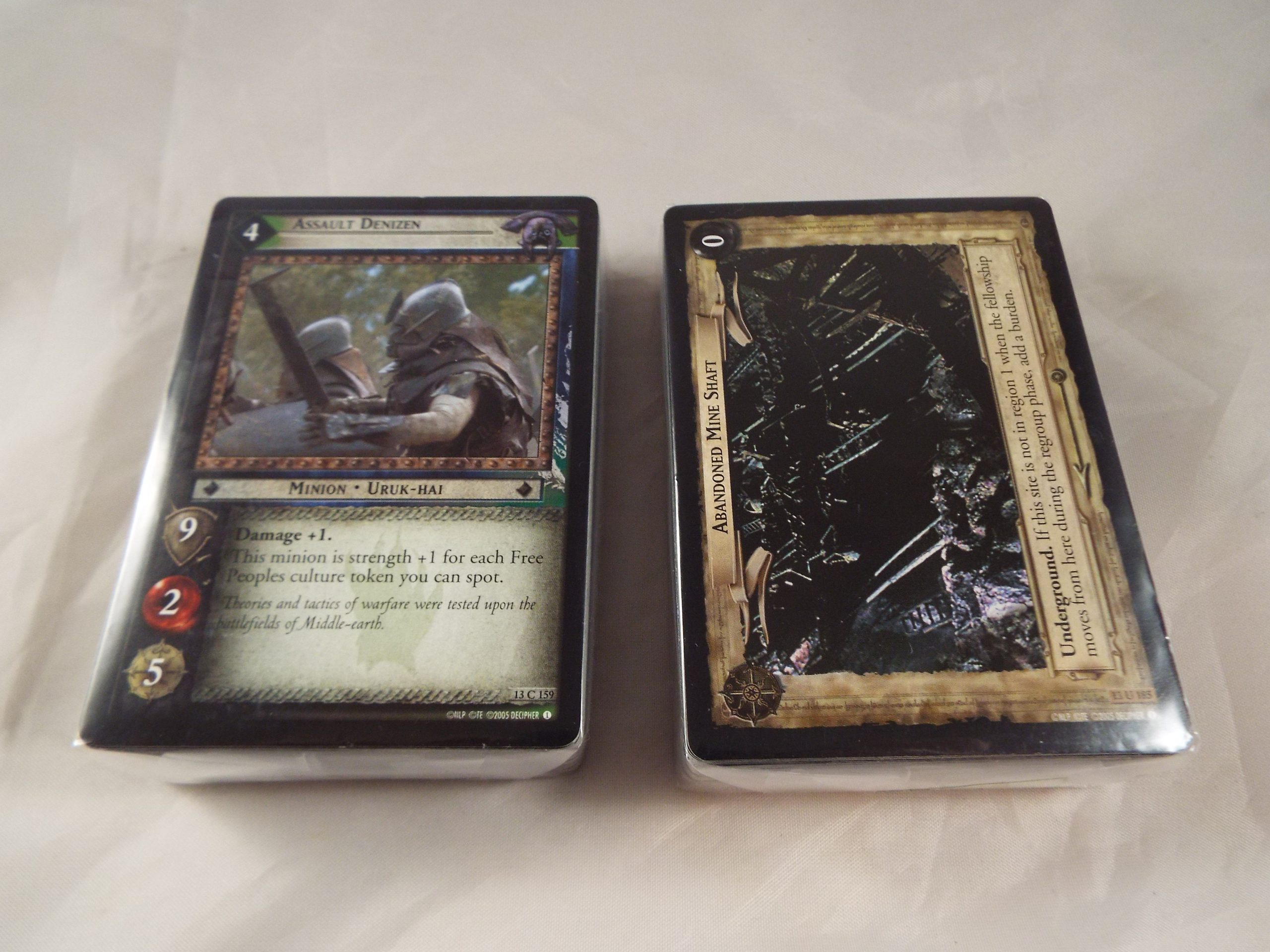 LORD OF THE RINGS TCG BLOODLINES COMPLETE SET 120 COMMON AND UNCOMMON CARDS