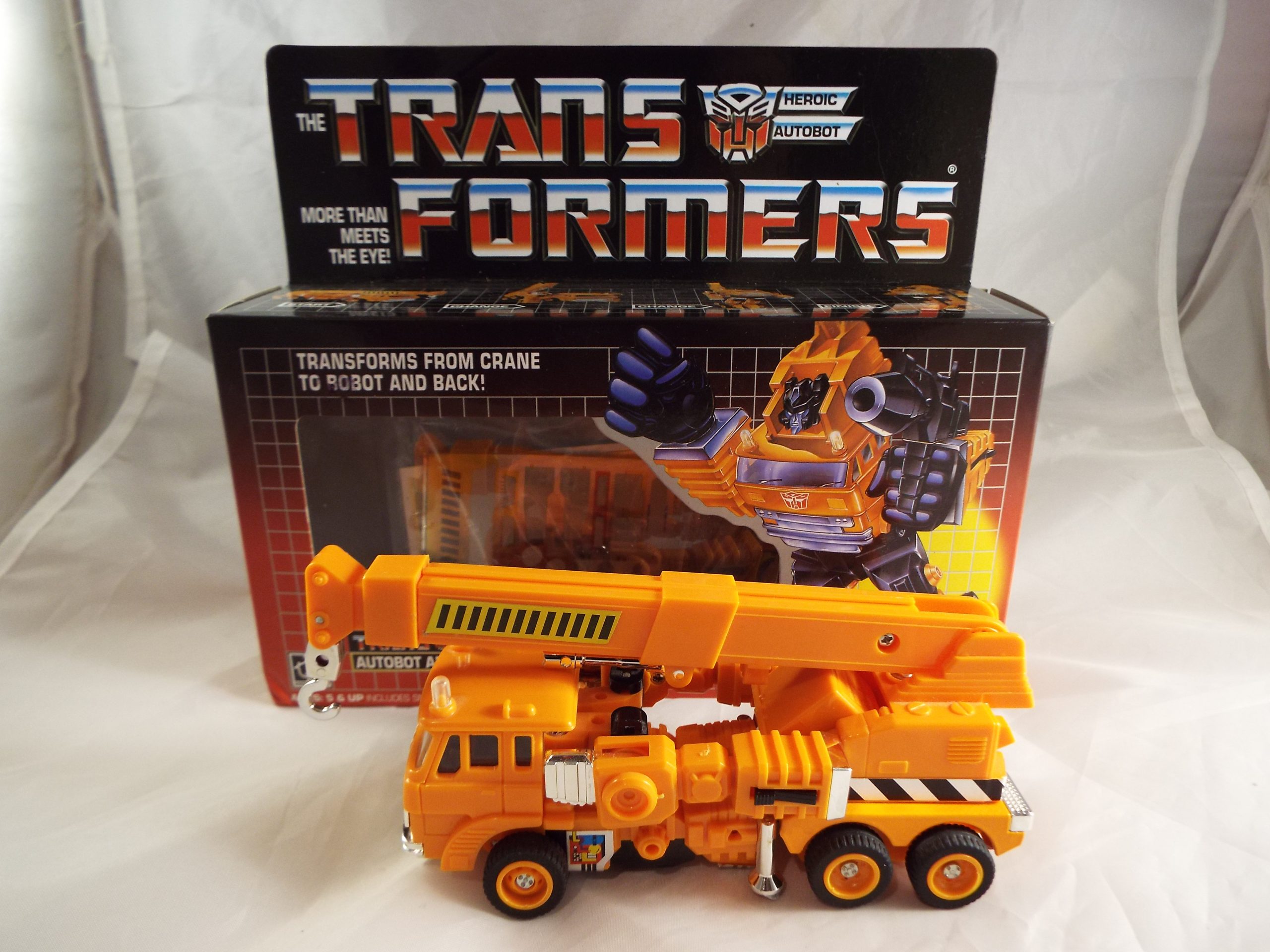 TRANSFORMERS GENERATION 1, G1 AUTOBOT FIGURE GRAPPLE KO EDITION